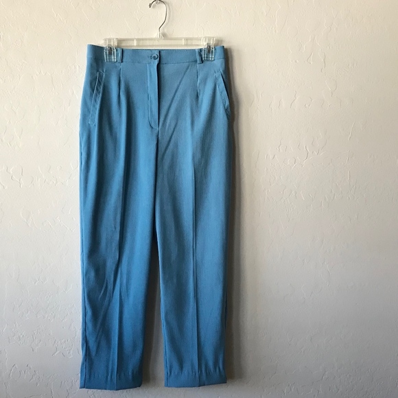 LIGHT BLUE PANTS BY MONTEREY PETITES BY KORET! - Picture 1 of 5